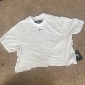 Small darc sport crop top